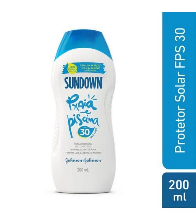 Protetor-Solar-Sundown-Praia-E-Piscina-Fps-30-200ml
