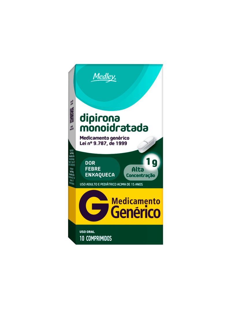 Dipirona-Medley-Com-10-Comprimidos-1gr-Generico