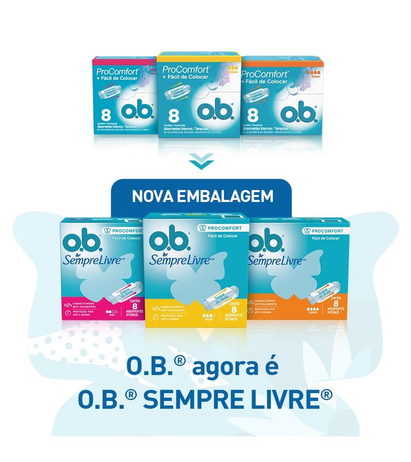 Absorvente-O.b.-Interno-Procomfort-Com-8-Medio-Sem-Aplicador