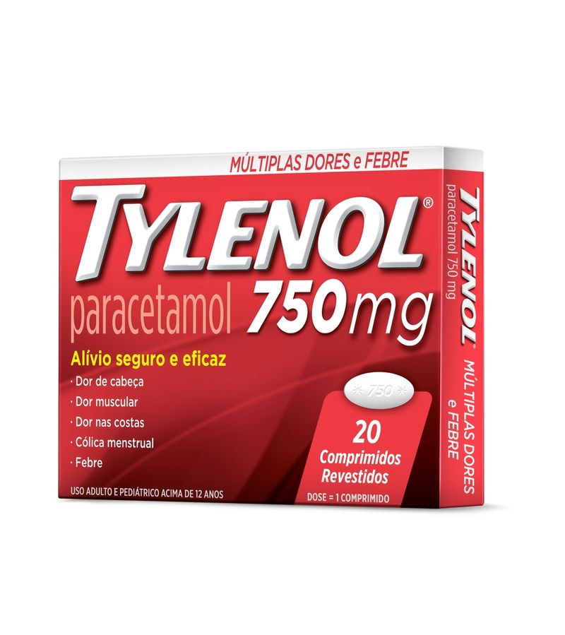 Tylenol-750mg-Com-20-Comprimidos