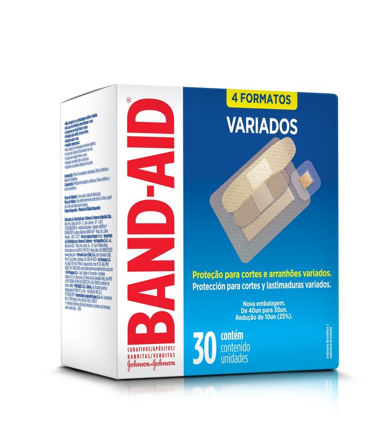 ivo-Band-aid-Com-30-Adesivos-Transparentes-Sortidos