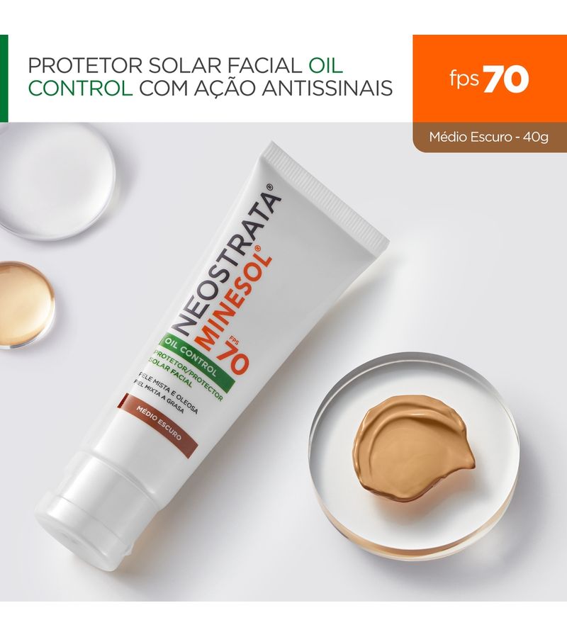 Protetor-Solar-Facial-Neostrata-Minesol-Oil-Control-Fps70-Pele-Morena--Mais-40g