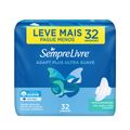 Absorvente Sempre Livre Adapt Plus Suave Com Abas 32 Unidades