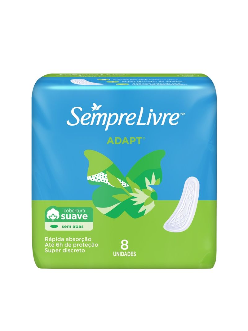 Absorvente-Sempre-Livre-Adapt-Suave-Sem-Abas-8-Unidades