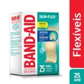 Curativo Band-aid Com 25 Adesivos Skin Flex