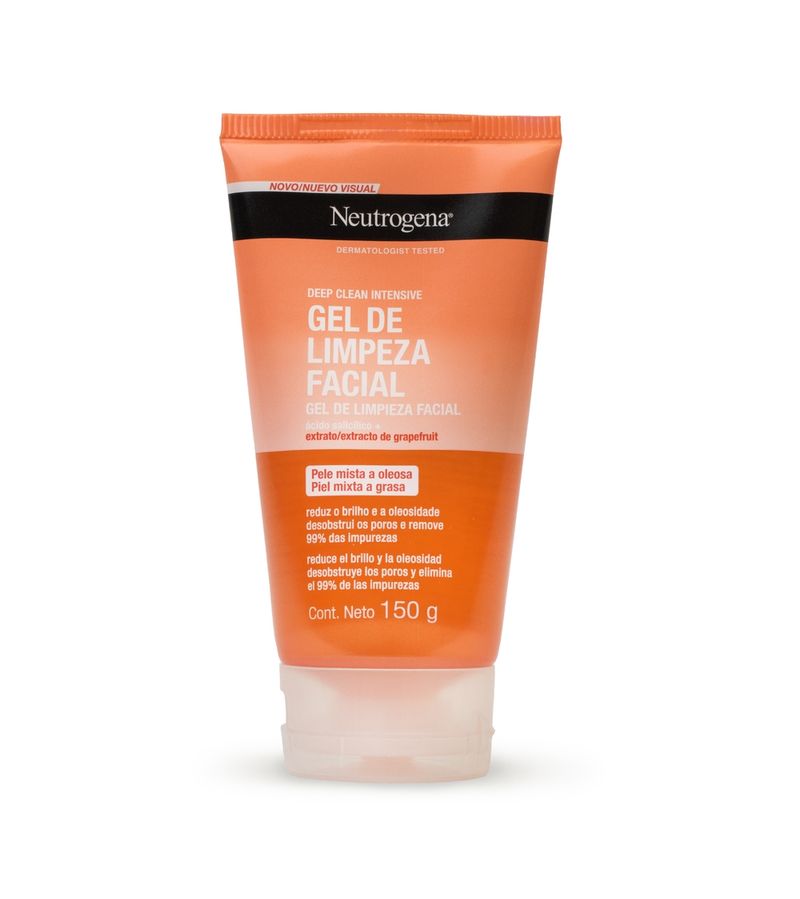 Sabonete-Facial-Neutrogena-Deep-Clean-Gel-Grapefruit-150g