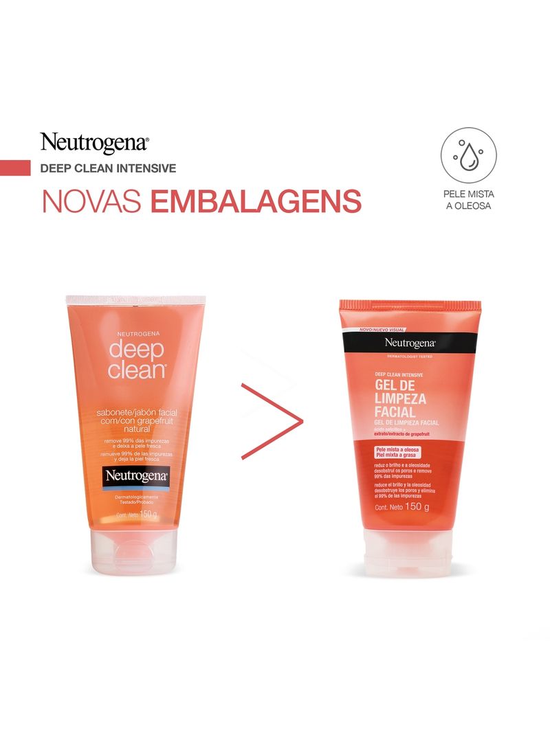 Sabonete-Facial-Neutrogena-Deep-Clean-Gel-Grapefruit-150g