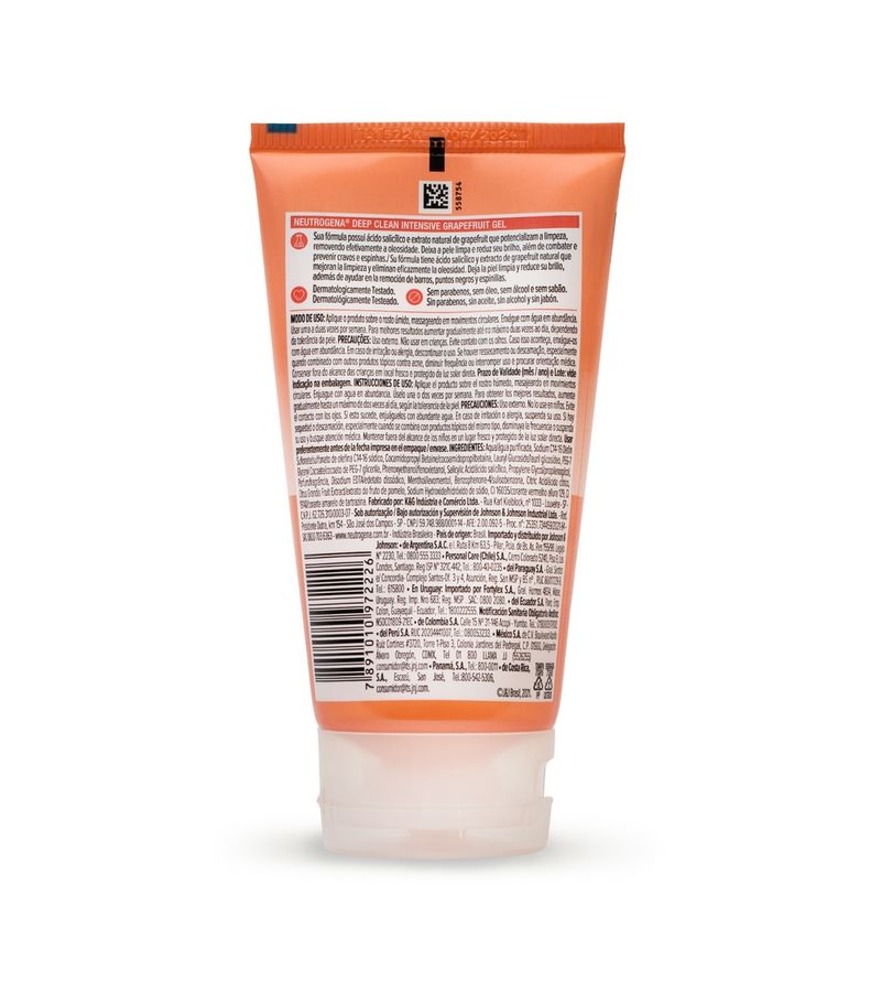 Sabonete-Facial-Neutrogena-Deep-Clean-Gel-Grapefruit-150g