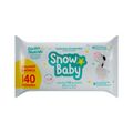 Toalha Umedecida Snow Baby Com 140 Recem Nascido