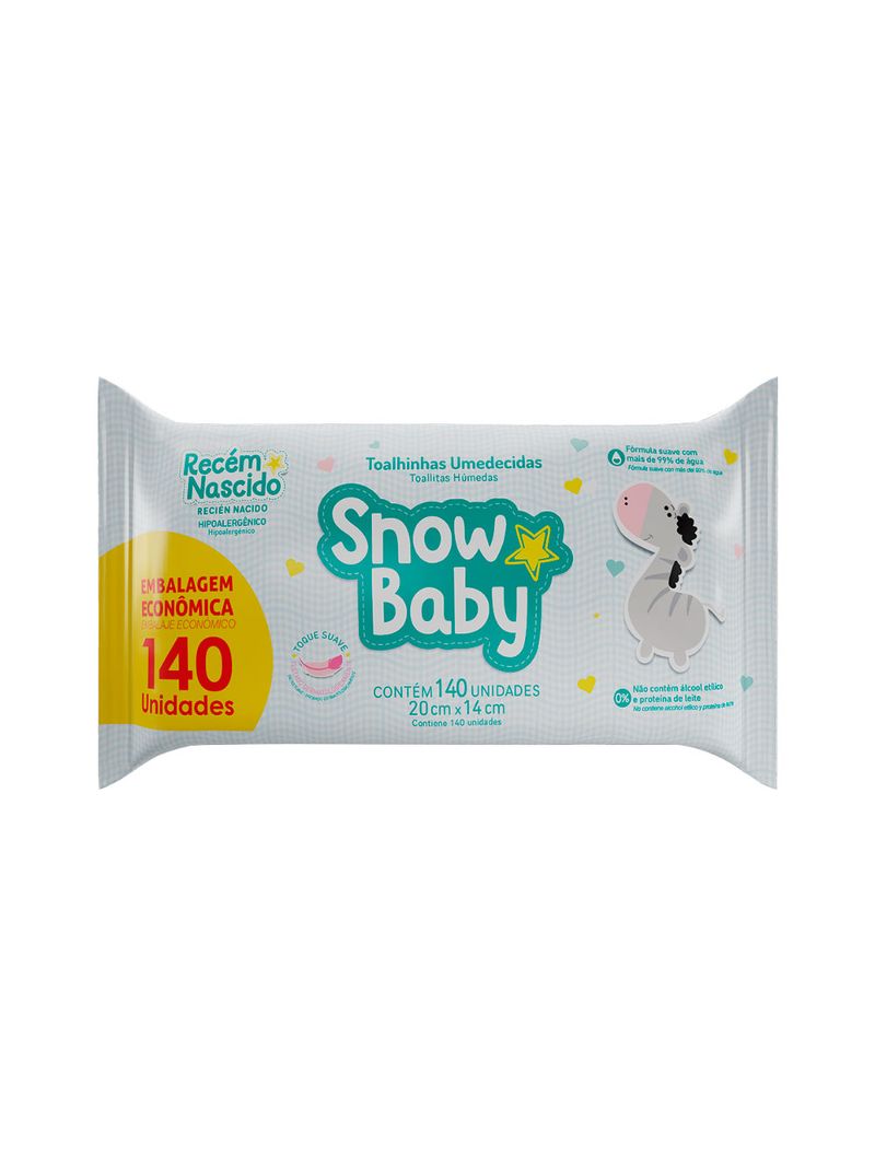 Toalha-Umedecida-Snow-Baby-Com-140-Recem-Nascido