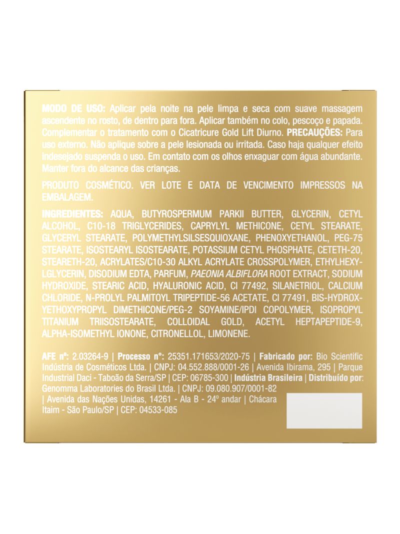 Creme-Noturno-Antirugas-Cicatricure-Gold-Lift-50g