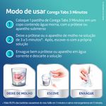 Limpador-De-Dentatura-E-Aparelhos-Removiveis-Corega-Tabs-Com-6-Pastilhas--Efervescentes-3-Minutos