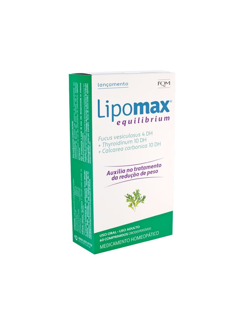 Lipomax-Equilibrium-Com-60-Comprimidos-Orodispersiveis