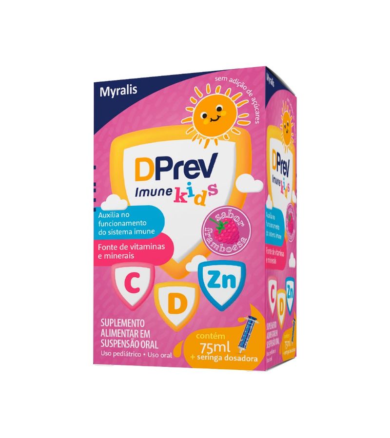 Dprev-Imune-Kids-75ml-Framboesa