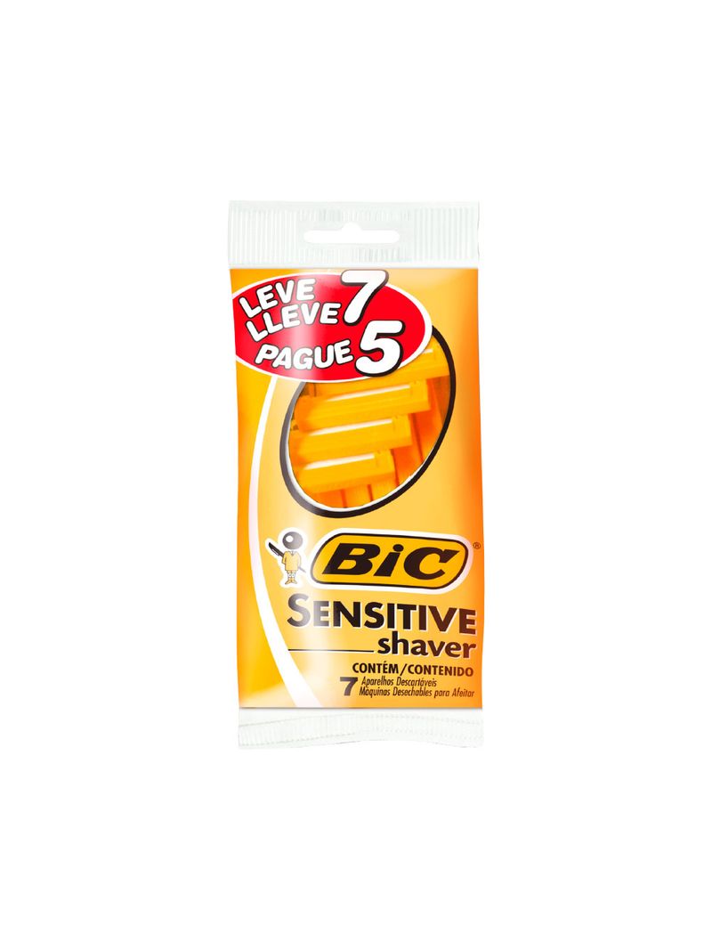 Aparelho-Bic-Barbear-Sensitive-Shaver-Descartavel-Leve-7-Pague-5--Especial