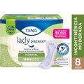 Absorvente Para Incontinencia Urinaria Tena Lady Discreet Normal 8  Unidades