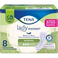 Absorvente Para Incontinência Urinária Tena Lady Discreet Normal 8  Unidades