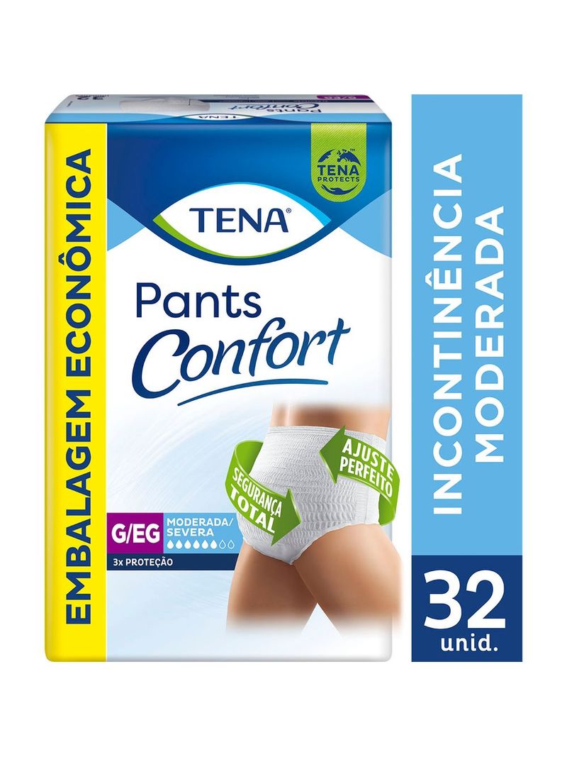 Roupa-Intima-Tena-Pants-Confort-G-eg-32-Unidades
