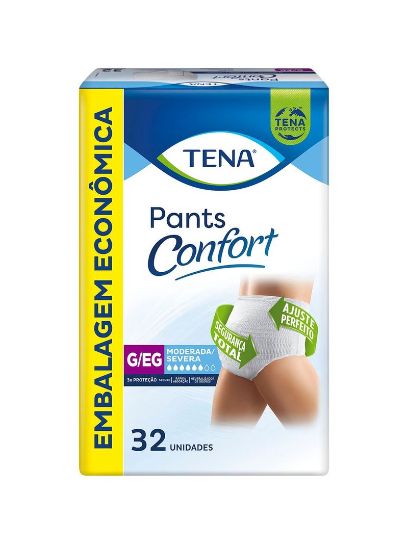 Roupa-Intima-Tena-Pants-Confort-G-eg-32-Unidades