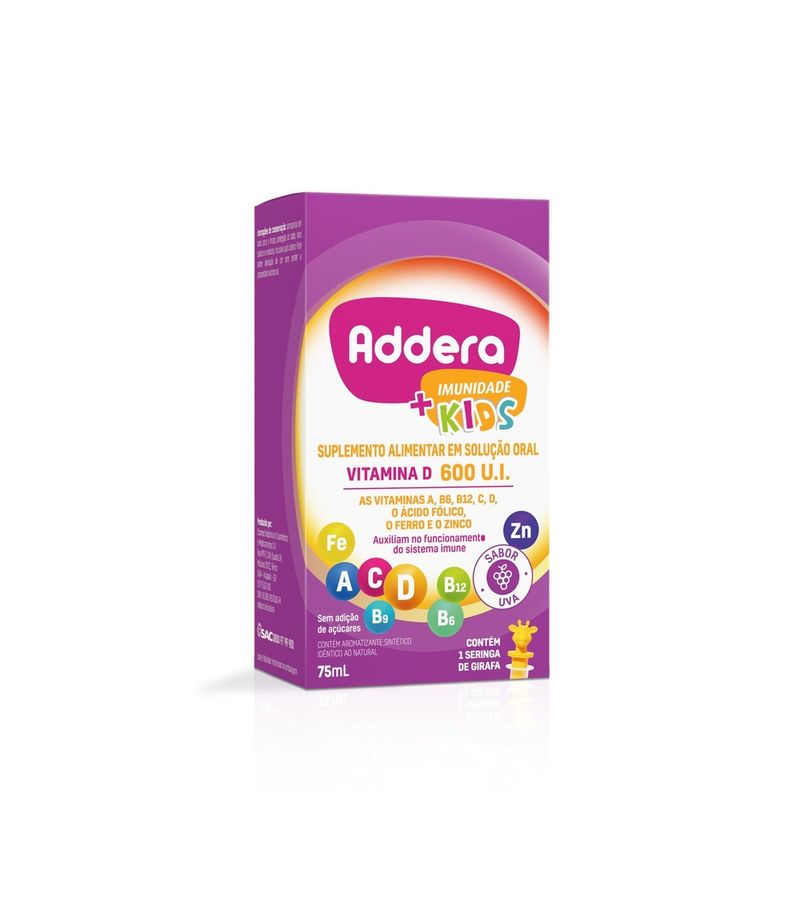 Addera--imunidade-Kids-75ml-Solucao-Oral-600ui-Uva