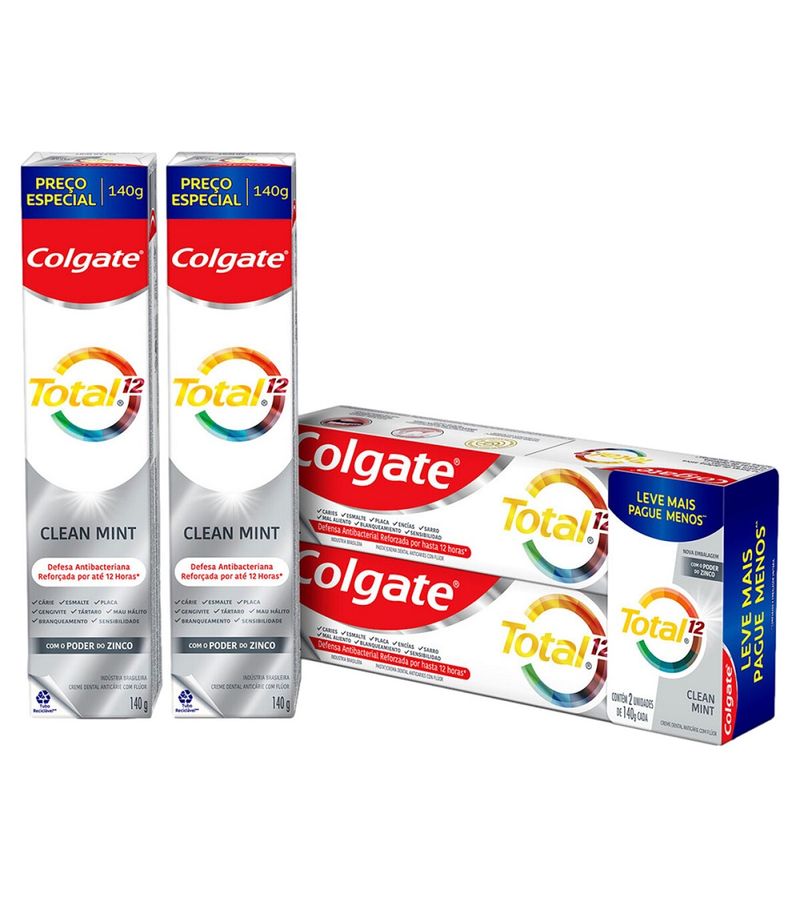 Creme-Dental-Colgate-Total-12-Com-2x140gr-Leve---Pague---Clean-Mint--Especial