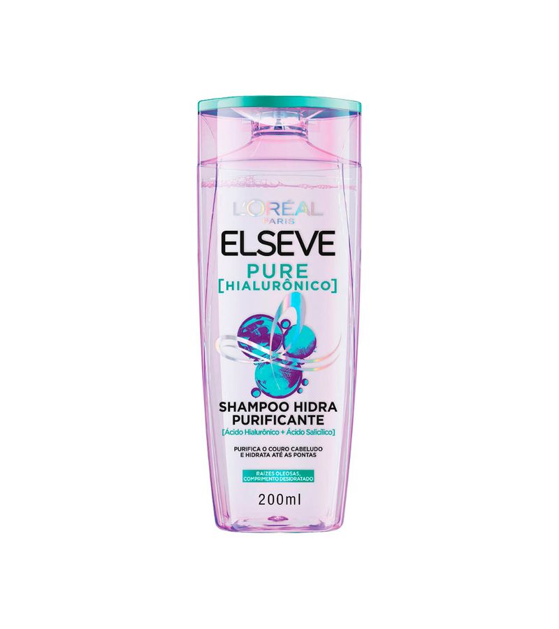 Shampoo-Elseve-200ml-Pure-Hialuronico