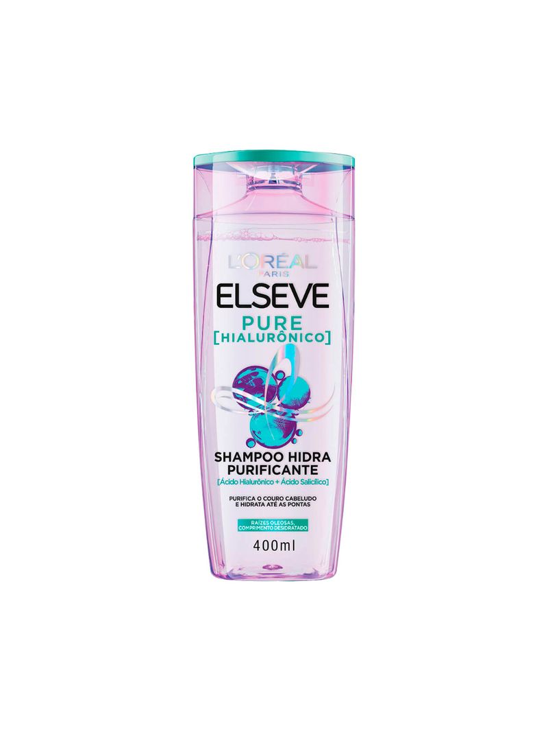 Shampoo-Elseve-400ml-Pure-Hialuronico