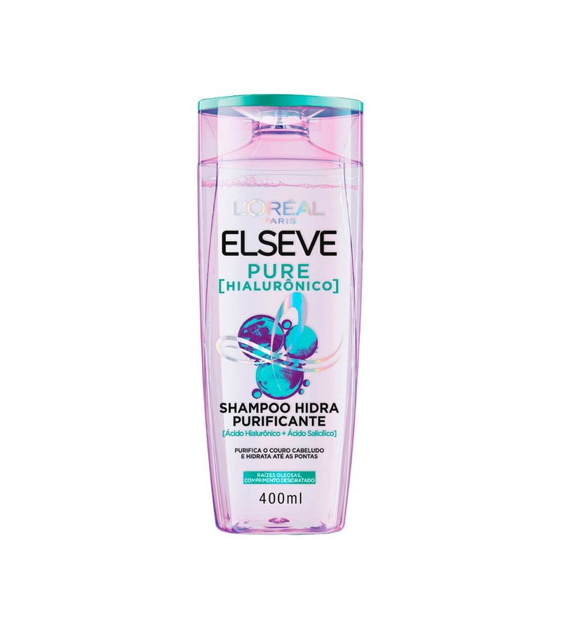 Shampoo-Elseve-400ml-Pure-Hialuronico