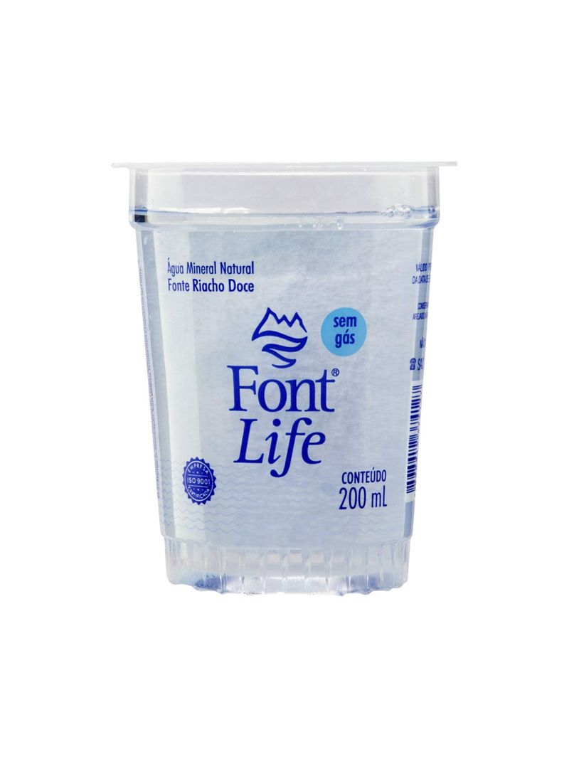 Agua-Mineral-Font-Life-Copo-200ml-Sem-Gas