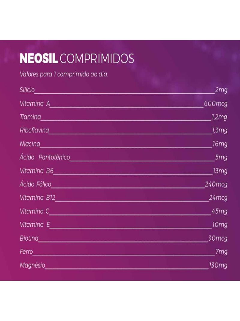 Neosil-50mg-Com-30-Comprimidos
