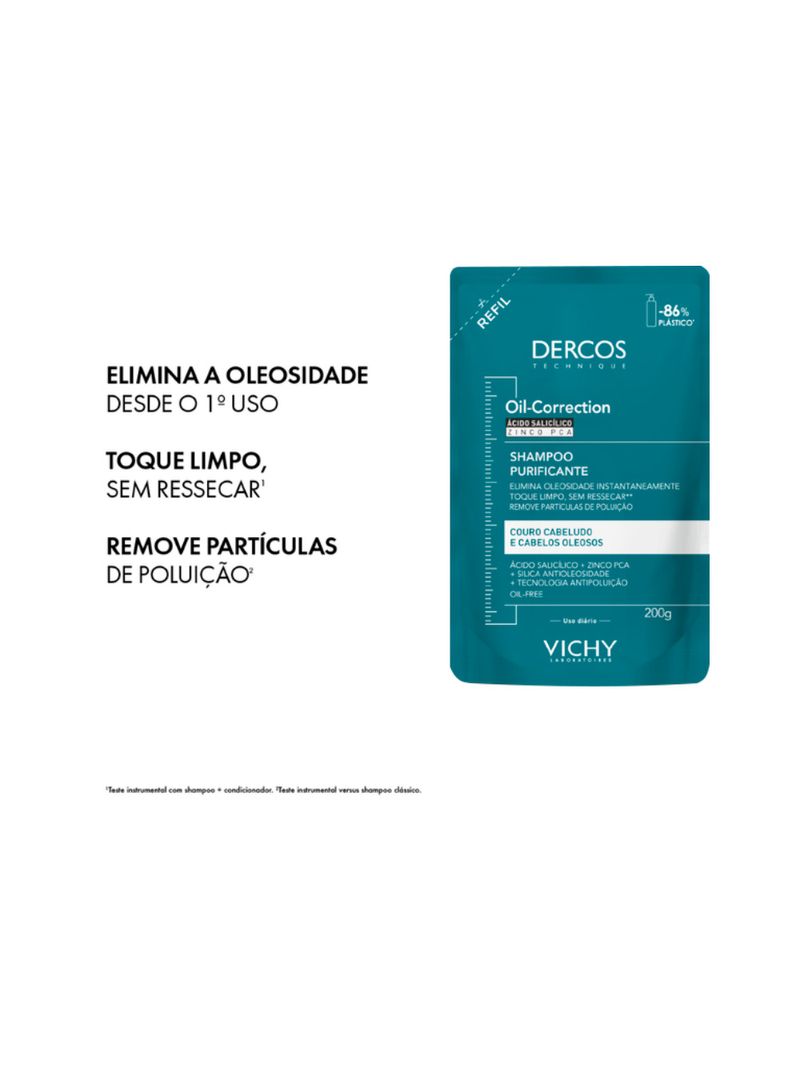 Vichy-Dercos-Shampoo-Oil-correction-Refil-200g-Purificante