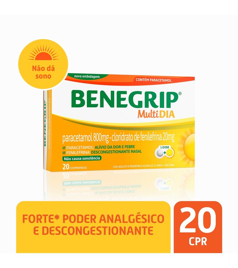 Benegrip-Multi-Dia-Caixa-20-Comprimidos-Contra-Gripe-E-Resfriado