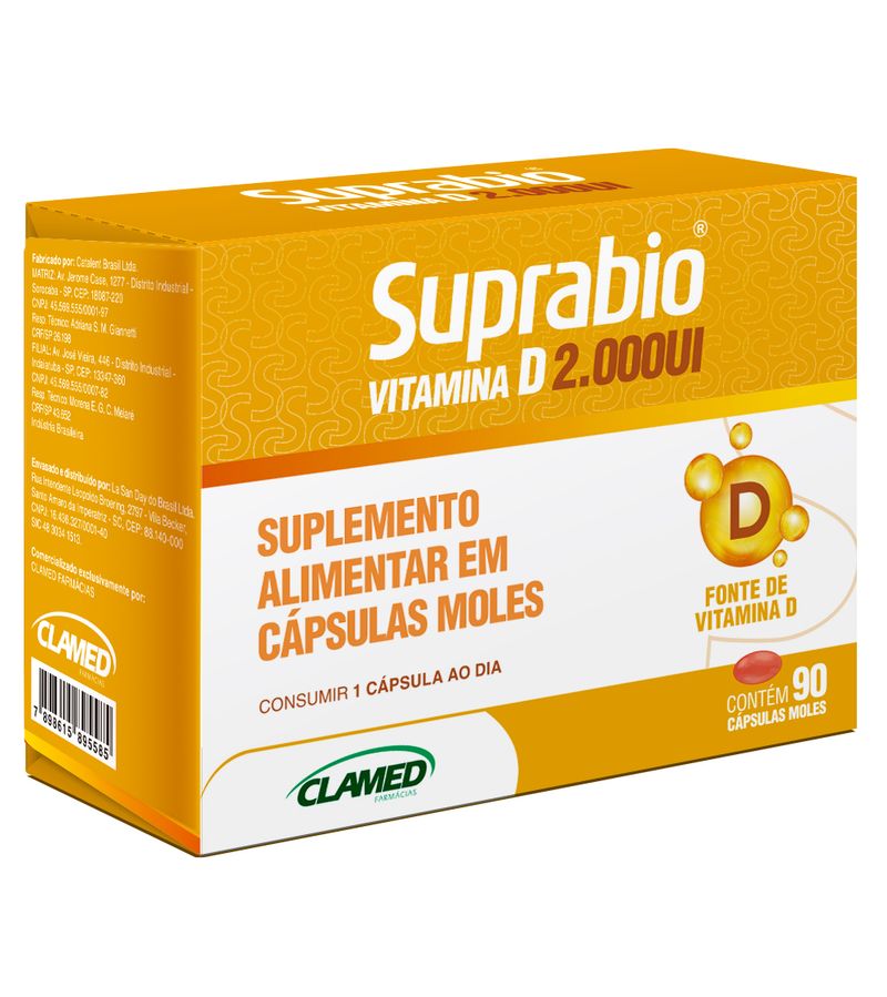 Suprabio-Vitamina-D-2000ui-Com-90-Capsulas