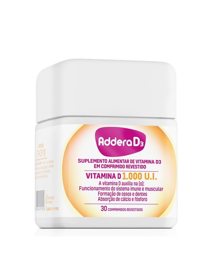 Addera-D3-Com-30-Comprimidos-Revestidos-1000ui