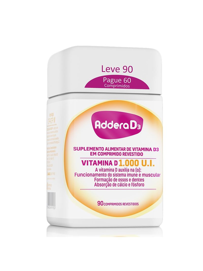 Addera-D3-Leve-90-Pague-60-Comprimidos-Revestidos-1000ui-Especial