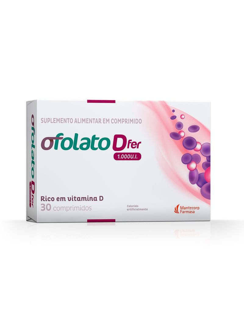 Ofolato-D-Fer-1000ui-Ct-Bl-Com-30-Comprimidos