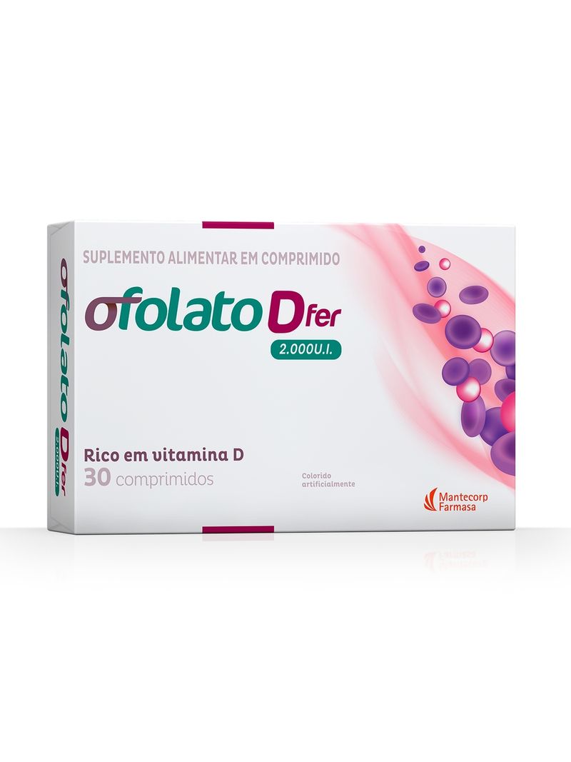 Ofolato-D-Fer-2000ui-Ct-Bl-Com-30-Comprimidos