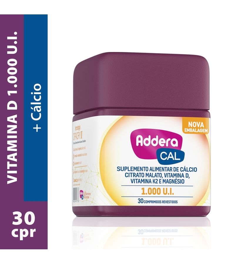 Addera-Cal-Com-30-Comprimidos-Revestidos-1000ui