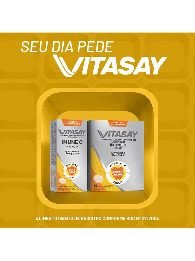 Vitasay-Imune-C-Ct-2-Tb-10cp-Ef