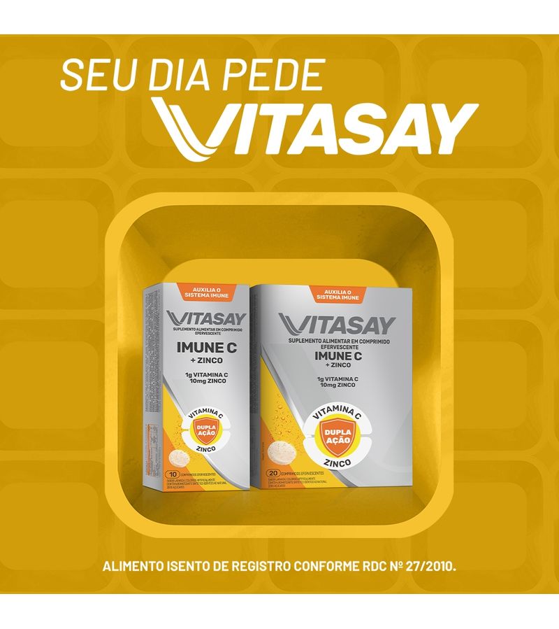 Vitasay-Imune-C-Ct-1-Tb-10cp-Ef