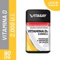 Vitasay Vitamina D3 Leve 90 Pague 60 Comprimidos 2000ui Especial