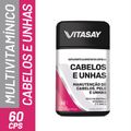 Vitasay Cabelos E Unhas Com 60 Capsulas