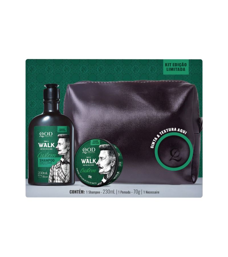 Shampoo-Barber-Shop-Walk-Custom-Qod-230ml-70gr-Pomada-necessaire