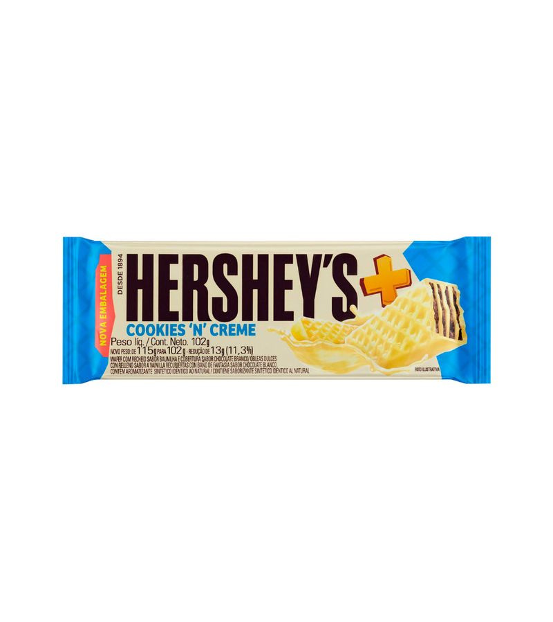 Wafer-Hershey-s-Mais-102gr-Cookies-N-Creme
