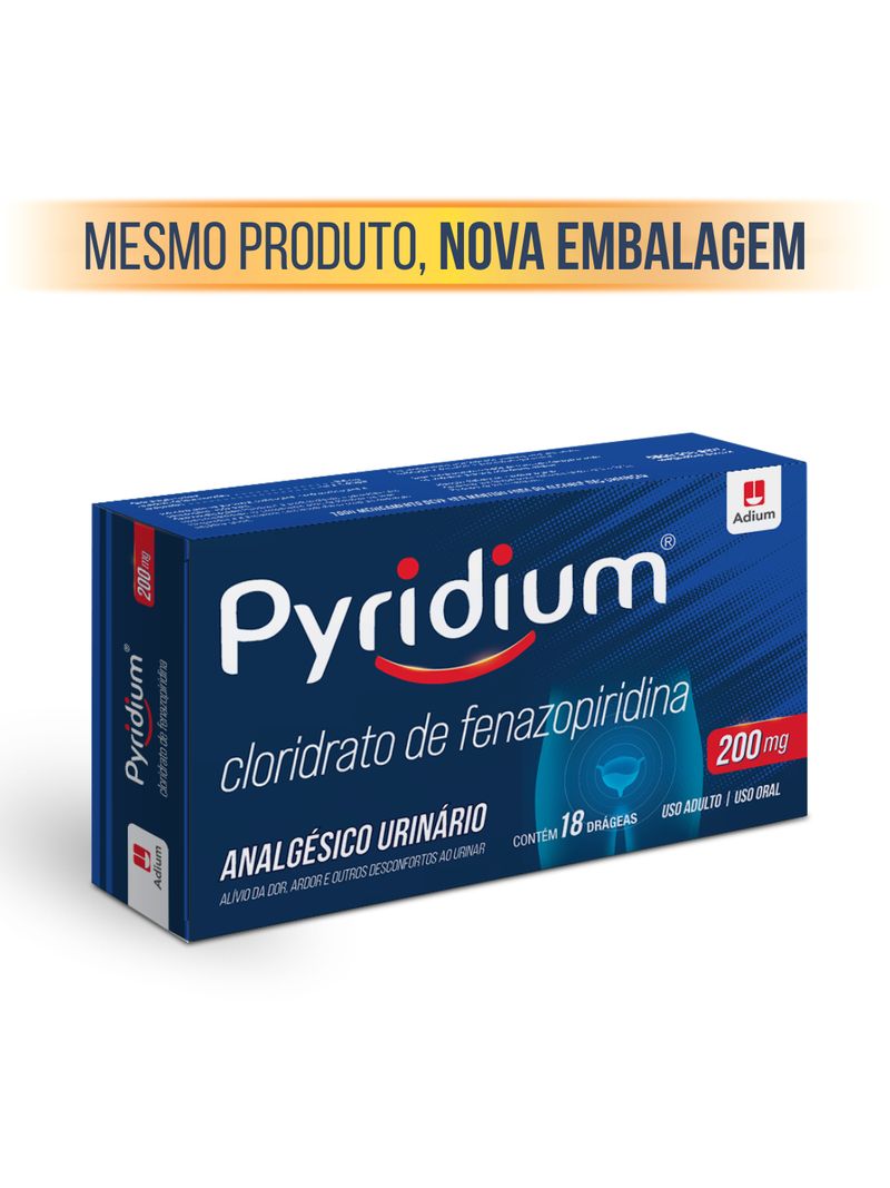 Pyridium-200mg-Com-18-Drageas