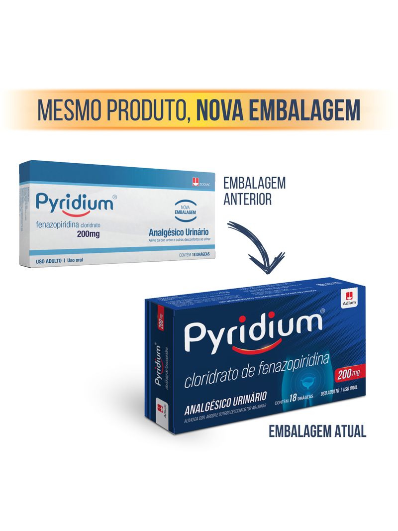 Pyridium-200mg-Com-18-Drageas
