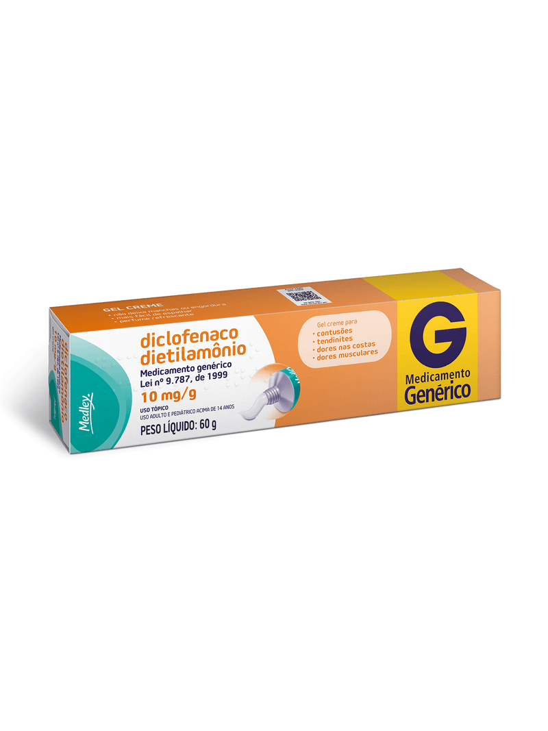 Diclofenaco-Dietilamonio-Medley-Gel-60g