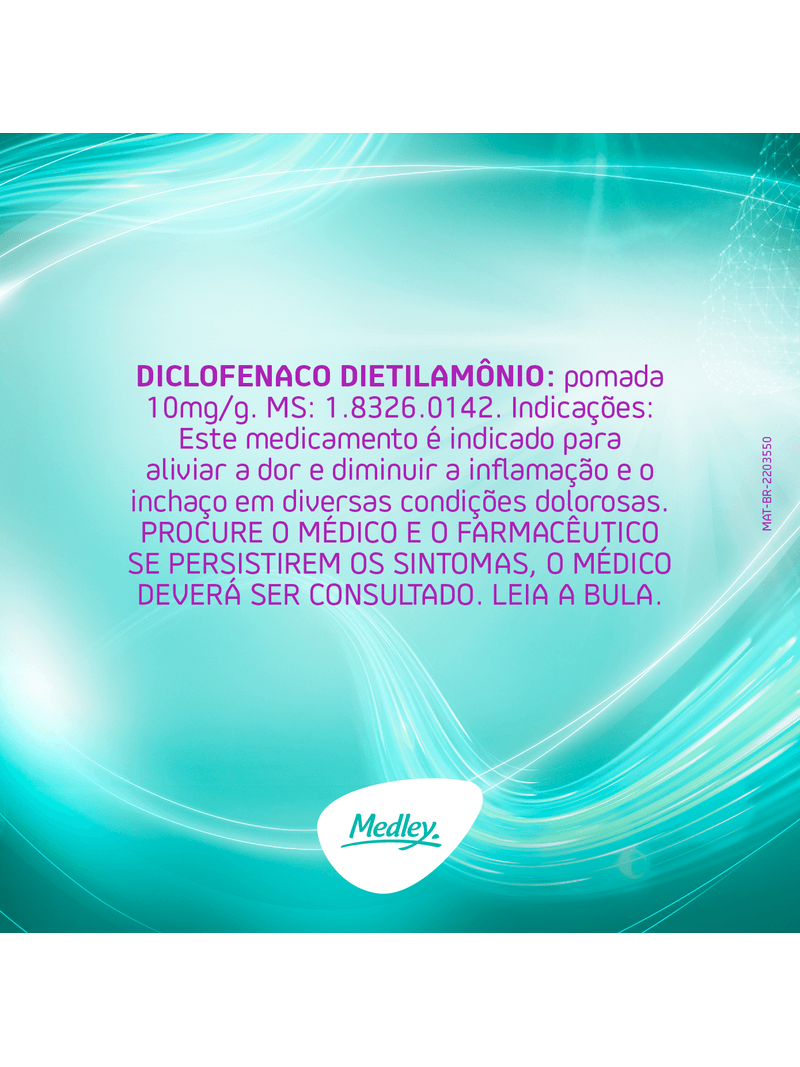 Diclofenaco-Dietilamonio-Medley-Gel-60g