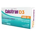 Calcitran D3 400ui 30 Comprimidos - Calcio Citrato Malato Com Vitamina D