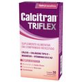 Calcitran Triflex 30 Comprimidos - Calcio, Colageno Tipo 2, Magnesio,  Vit. D E K